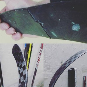 ремонт хоккейных клюшек